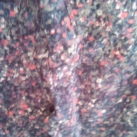 Gloria Vanderbilt Floral Straight Leg Jeans - Black and Red - Picture 8 of 11